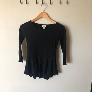 Simple peplum